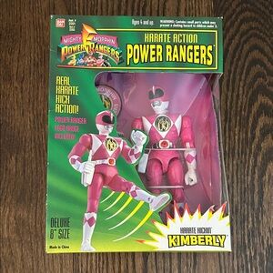 Power Rangers Karate Action Figure - Pink
